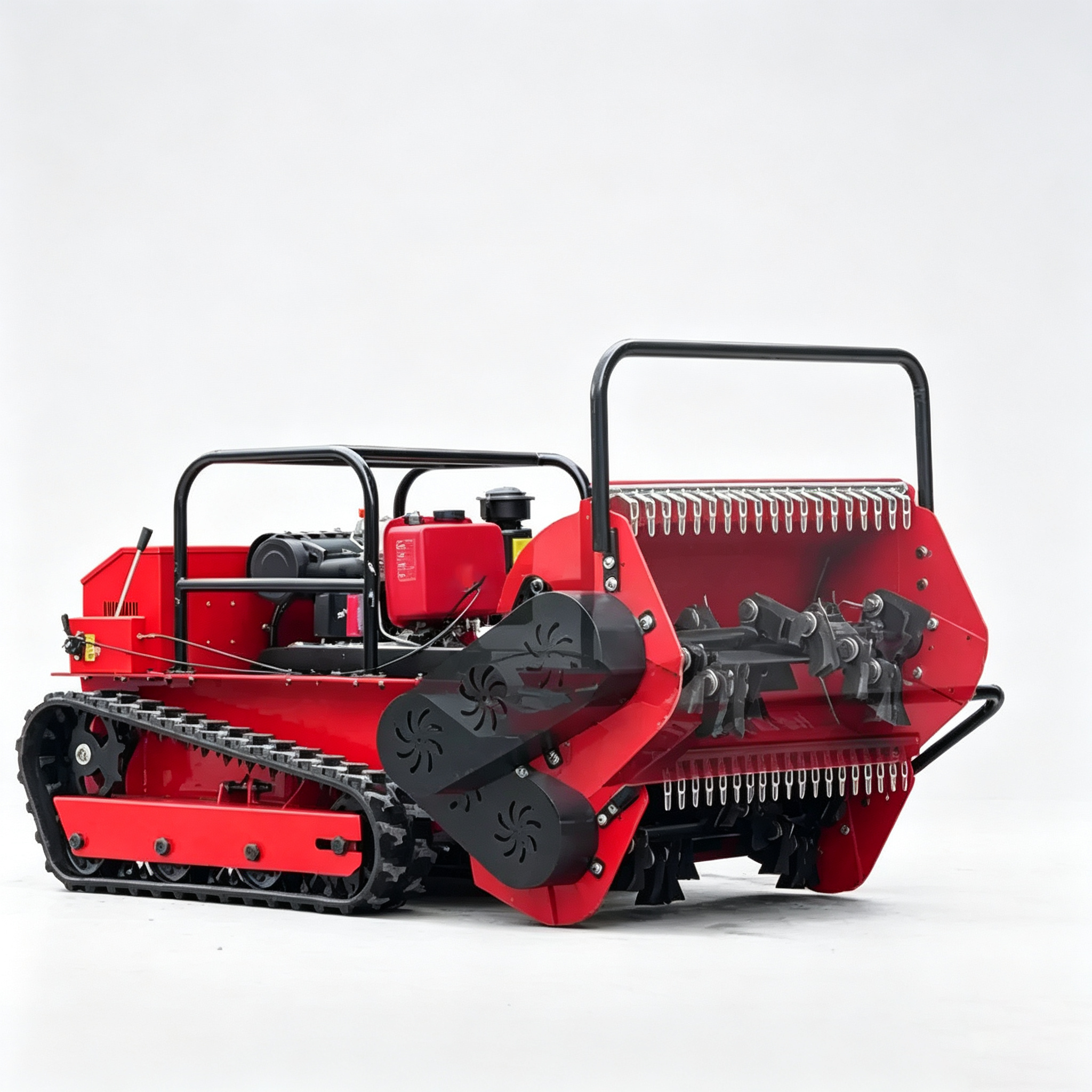 HONSHING Remote Control Crawler Flail Mower