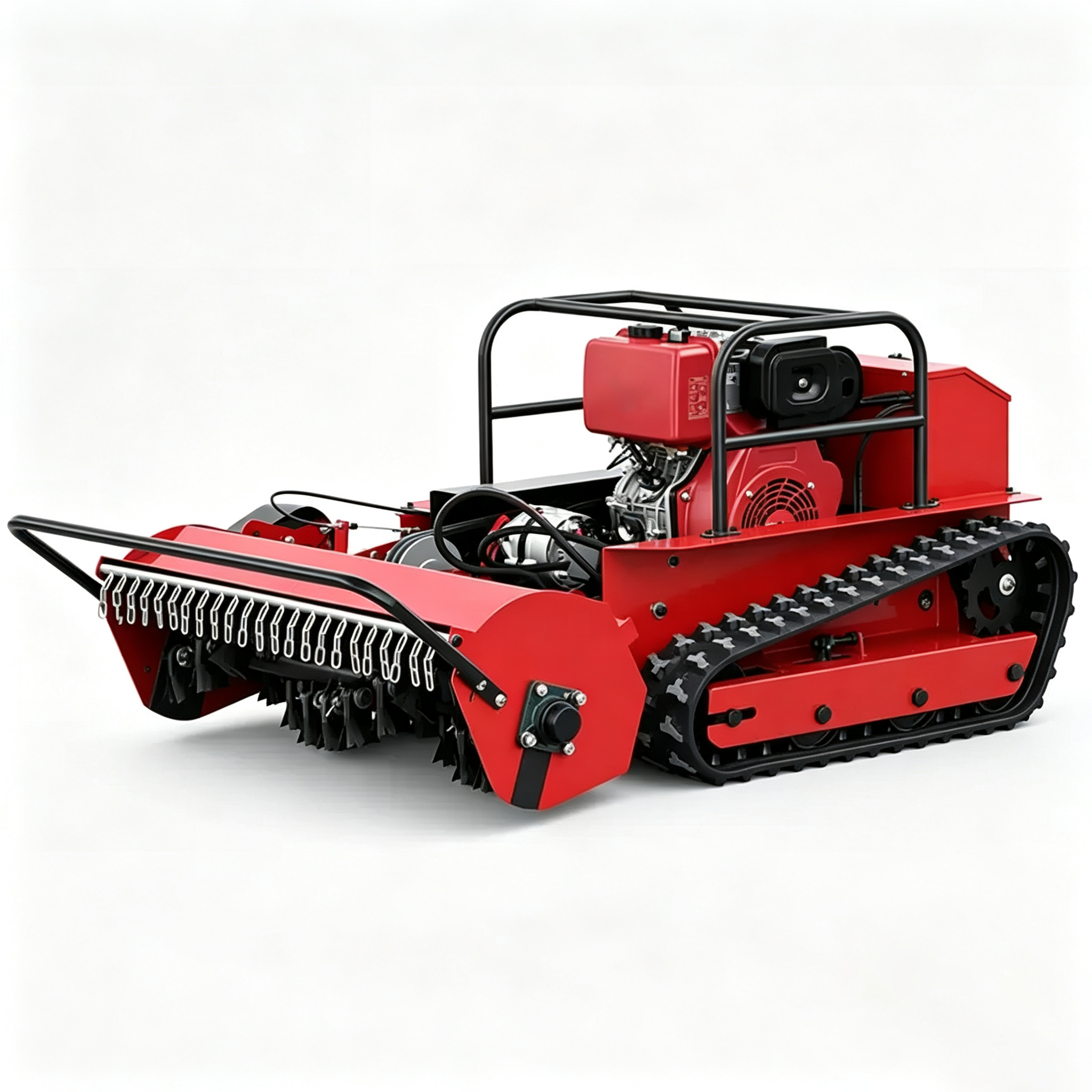 HONSHING Remote Control Crawler Flail Mower
