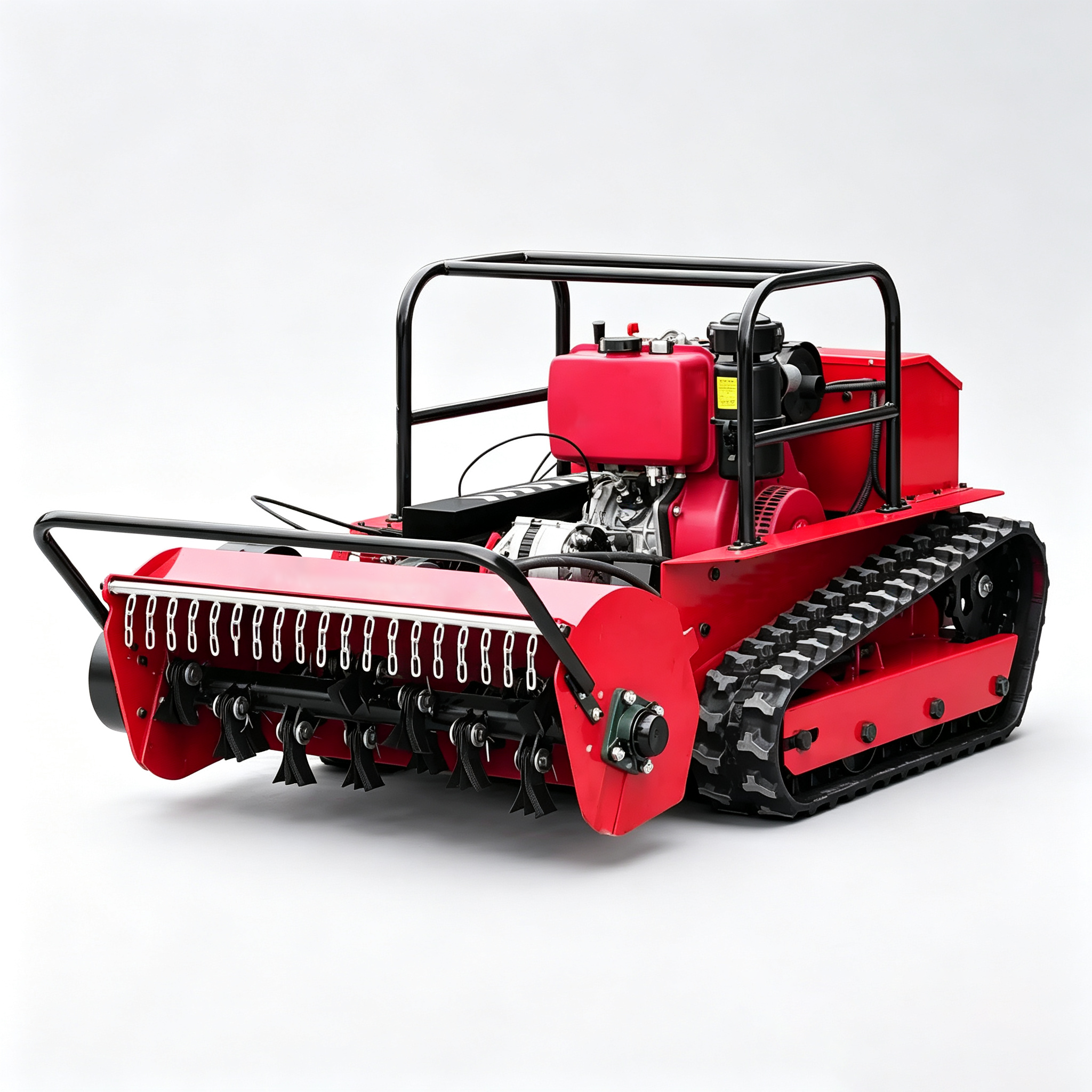 HONSHING Remote Control Crawler Flail Mower