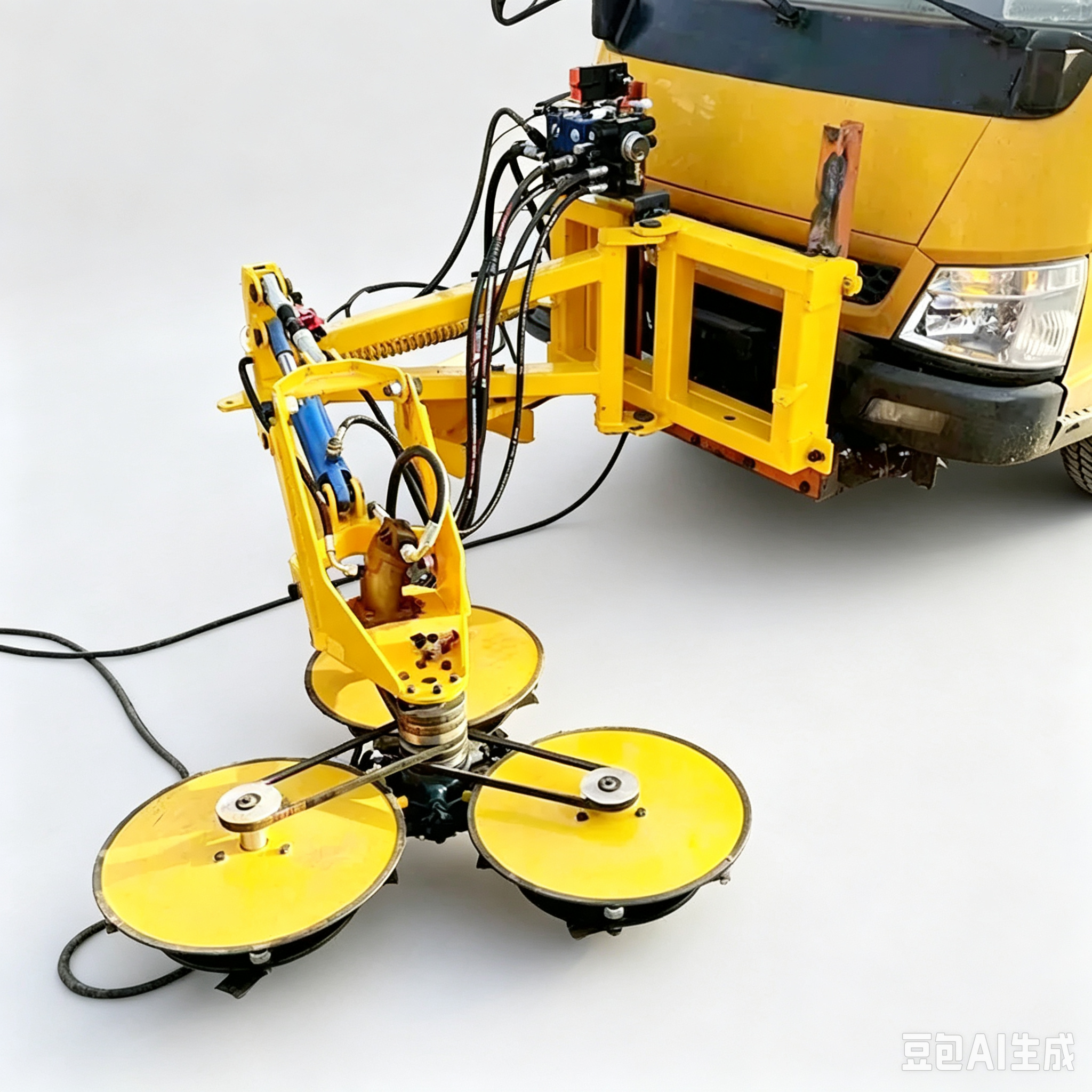 Truck-Mounted Hydraulic Disc Lawn Mower